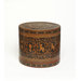 Nest of six cylindrical boxes and covers and one tray Nest of six cylindrical boxes and covers and one tray