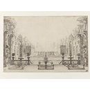 A formal garden (Drawing)