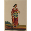 One of twelve paintings depicting occupations. (Painting)