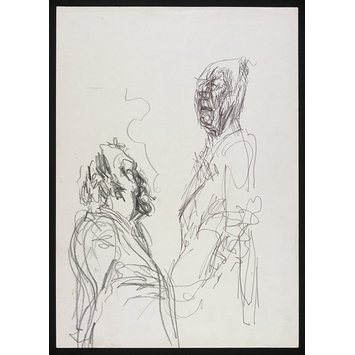 Drawing - Feliks Topolski Collection Drawing - Feliks Topolski Collection