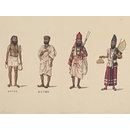 Four male ascetics (Painting)