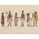 Three religious mendicant couples (Painting) Three religious mendicant couples (Painting)