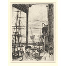 Rotherhithe; Wapping; The Thames Set; A Series of Sixteen Etchings of Scenes on the Thames, and Other Subjects (Print)