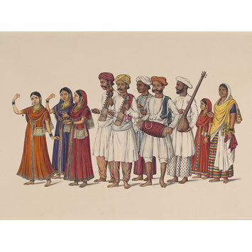 Painting - Nautch Party Painting - Nautch Party