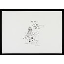 Contribution to V&A 150th anniversary album (Drawing)