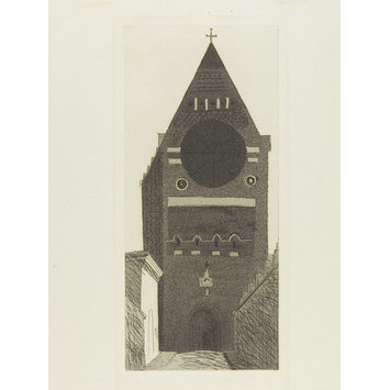 Print - St. Bartholomew's Church; Brighton Aquatints Print - St. Bartholomew's Church; Brighton Aquatints