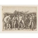 Bacchanal with Silenus (Print)