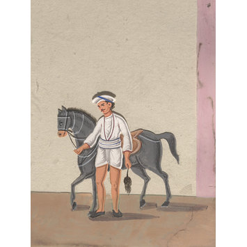Painting - One of seventeen paintings of occupations, especially domestic servants. Painting - One of seventeen paintings of occupations, especially domestic servants.