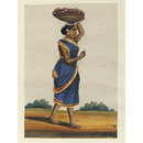 One of twelve paintings depicting occupations. (Painting)