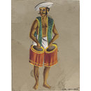 One of twenty-eight paintings, fifteen depicting occupations, thirteen depicting deities. (Painting) One of twenty-eight paintings, fifteen depicting occupations, thirteen depicting deities. (Painting)