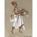 One of twenty-eight paintings, fifteen depicting occupations, thirteen depicting deities. (Painting) One of twenty-eight paintings, fifteen depicting occupations, thirteen depicting deities. (Painting)