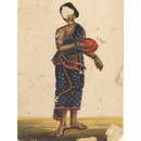 One of seventy-two paintings of occupations. (Painting)