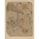 Painting - One of forty-five drawings of Muharram scenes, occupations, festivals and ceremonies.