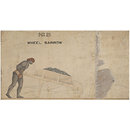 One of twenty-one drawings of various types of indigenous conveyance in Poona showing side view and section. (Drawing)