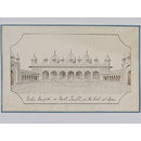 Architectural drawing - Fifteen drawings of monuments in Agra, Delhi and Fatehpur Sikri.