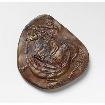 Medal - St George and the Dragon; George and the Maiden Medal - St George and the Dragon; George and the Maiden