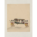 Painting - One of Forty-two drawings of occupations and conveyances