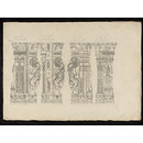 Drawing - Architectural drawing of Tirumala Nayak at Madura,