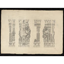 Drawing - Architectural drawing of Tirumala Nayak at Madura,