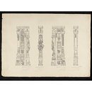 Drawing - Architectural drawing of Tirumala Nayak at Madura,