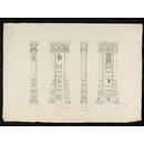 Drawing - Architectural drawing of Tirumala Nayak at Madura,