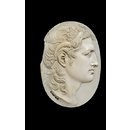 Alexander the Great with the horns of Ammon (Plaque) Alexander the Great with the horns of Ammon (Plaque)