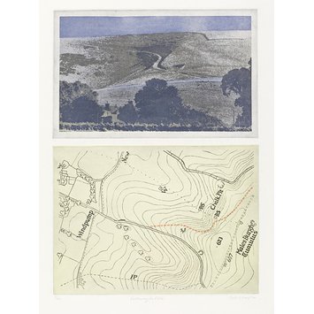 Print - Pathway to Firle
