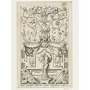 Print - Saturn (plate 1); Set of 20 grotesque panels, containing pagan divinities Print - Saturn (plate 1); Set of 20 grotesque panels, containing pagan divinities