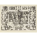 Livre de la conqueste de la Toison d'Or; Jason and the Golden Fleece; Jason and Medea standing before King Pelias, the Argonauts having reached Thessaly (plate 17) (Print)