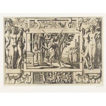 Print - Livre de la conqueste de la Toison d'Or; Jason and the Golden Fleece; Jason taking the Golden Fleece from the Temple of Mars (plate 13)