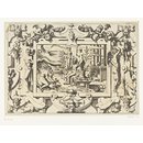 Livre de la conqueste de la Toison d'Or; Jason and the Golden Fleece; Medea sacrificing a black ram to Hebe and Hecate, in order to rejuvenate Aeson, Jason's father (plate 19) (Print) Livre de la conqueste de la Toison d'Or; Jason and the Golden Fleece; Medea sacrificing a black ram to Hebe and Hecate, in order to rejuvenate Aeson, Jason's father (plate 19) (Print)