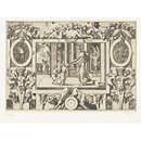 Print - Livre de la conqueste de la Toison d'Or; Jason and the Golden Fleece; Medea's children giving the poisoned gown to Creusa (plate 24)