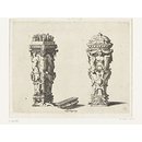 Two designs for containers for cutlery; Set of nine plates showing designs for various objects in metalwork (Print) Two designs for containers for cutlery; Set of nine plates showing designs for various objects in metalwork (Print)