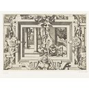 Print - Livre de la conqueste de la Toison d'Or; Jason and the Golden Fleece; Medea slaying her own children (plate 25)