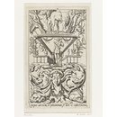 Diana (plate 12); Set of 20 grotesque panels, containing pagan divinities (Print)