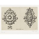 Le Livre de Bijouterie; Design for two pendants (Print) Le Livre de Bijouterie; Design for two pendants (Print)