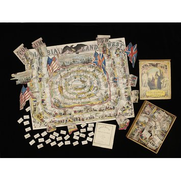 Board game - Columbia; The Land of the West