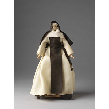 Ecclesiastical figure - Trappist Nun; Trappistine Ecclesiastical figure - Trappist Nun; Trappistine