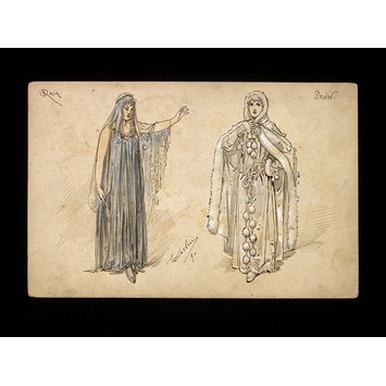 Drawing - Wilhelm Pantomime Designs Drawing - Wilhelm Pantomime Designs