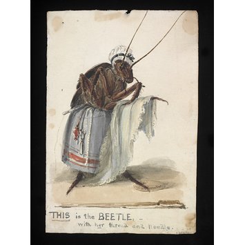 Costume design - THIS is the BEETLE with her thread and needle