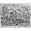 Embroidered picture