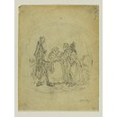 The Bloomsbury Christening (Drawing)