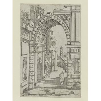 Print - The little book of architecture ruins