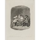 Print - Mr. Fagin and his pupil recovering Nancy Print - Mr. Fagin and his pupil recovering Nancy