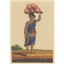 One of twelve paintings depicting occupations. (Painting)