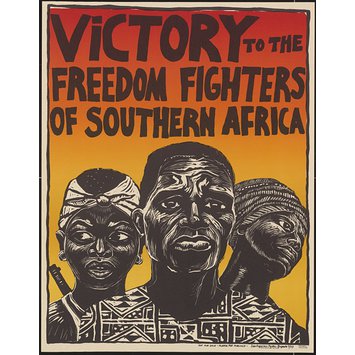Poster - Victory To The Freedom Fighters of Southern Africa Poster - Victory To The Freedom Fighters of Southern Africa