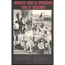 Wherever there is oppression there is resistance (Poster)