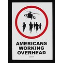 Americans Working Overhead (Sticker)