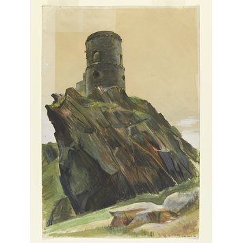 Watercolour - Mowcop; Recording Britain Watercolour - Mowcop; Recording Britain