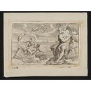 'Venus rising from the sea'. After Agostino Carracci (Print)
